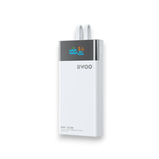 Picture of BWOO POWER BANK 20000MAH+ TYPE C AND TYPE L CABLES